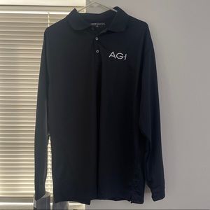 Nike Long Sleeve Dri-FIT stretch Tech Polo Mens